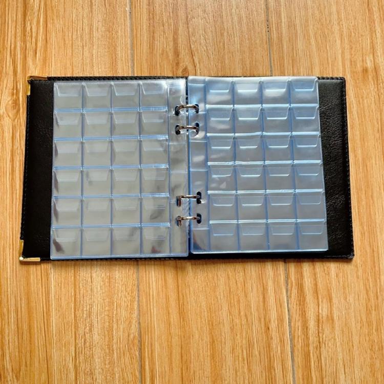 Large Capacity Coin Collection Album 480 Pocket Coin Collecting Album Leather Coin Collection Book for Collector