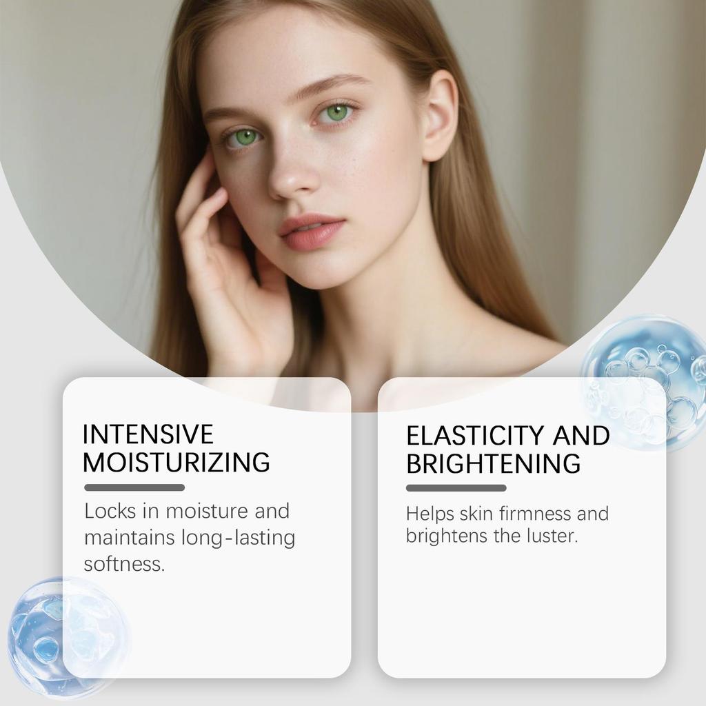 Глубокий коллагеновый крем-сыворотка для усиления силы, Корейский уход за стеклянной кожей, Интенсивно увлажняющая ампула для лица для увлажнения и эластичности