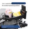 Stroller Tray Universal Push Tray Cup Holder Accessories Baby Walking Machine Tray with Table Board Universal Tray