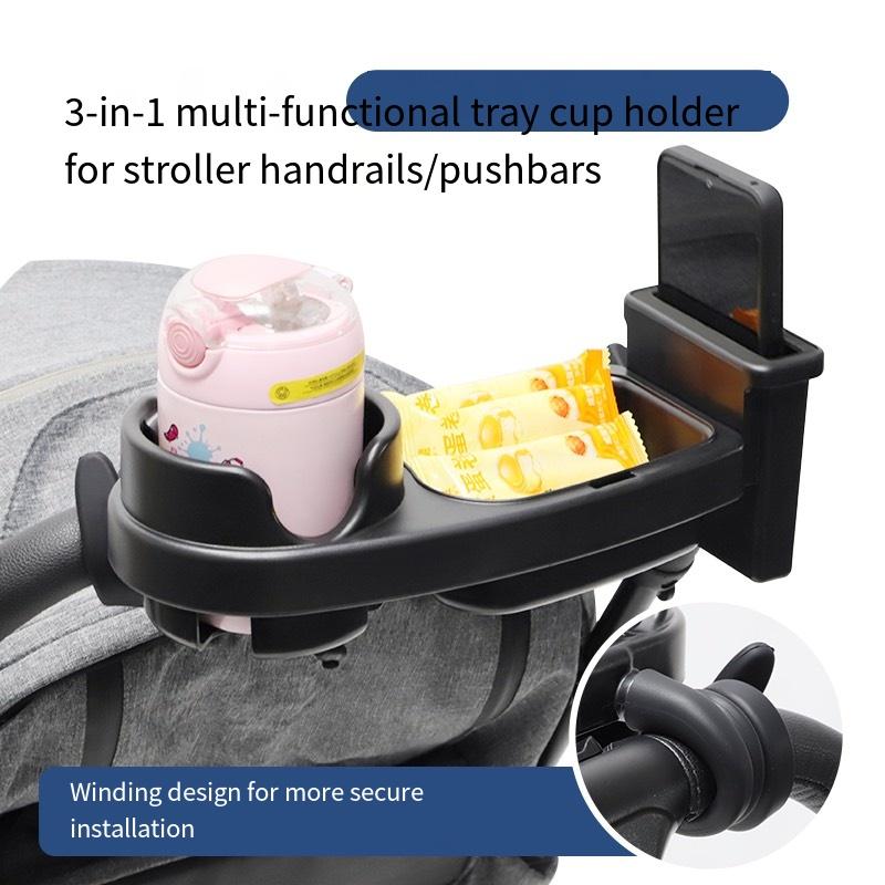 Поднос для коляски Универсальный поднос для толкания подстаканник аксессуары для детской машинки для ходьбы поднос со столиком универсальный поднос