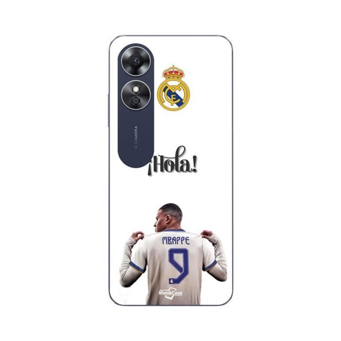 Coque Oppo A17 Kylian Mbappe Real Madrid 9 Hola Maniacase