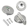 Stainless Steel Indicator Bolt for Bathroom Privacy Engaged and Vacant Door Lock for Public Restrooms and Toilets