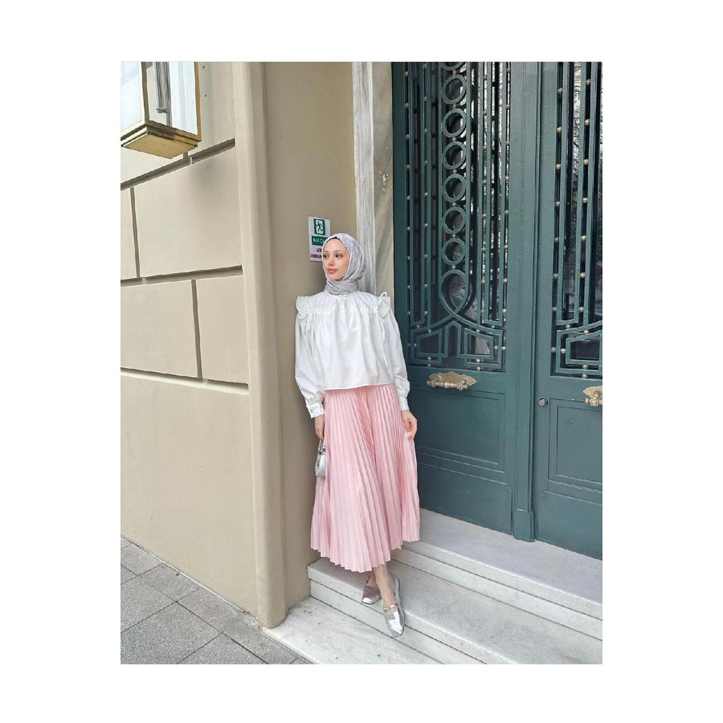 Плиссированная юбка в хиджабе
