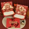 Handcrafted 3D Horse Greeting Card With Retro Chinese Festival Decorations And Popup Surprise