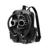 Halloween Gothic Ladies Backpack, Medieval Plague-Themed Skull Head Creative Schoolbag