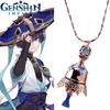 Lovebuff Genshin Impact Странник Ожерелье с колокольчиком Сплав Медь Подвеска