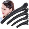 5pcs Black Spray Painted Frosted Hairpins Seamless Bangs Clips Simple Hair Clips Headwear Hair Accessories for Women