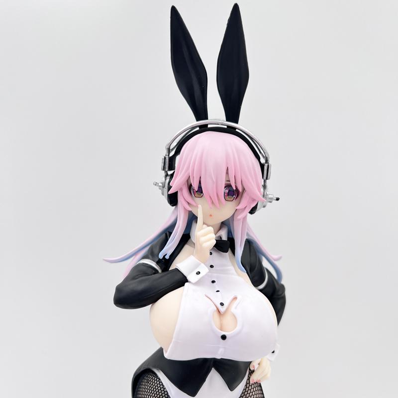Аниме Super Sonico Bunny Girl, экшн-фигурка, коллекционная модель куклы