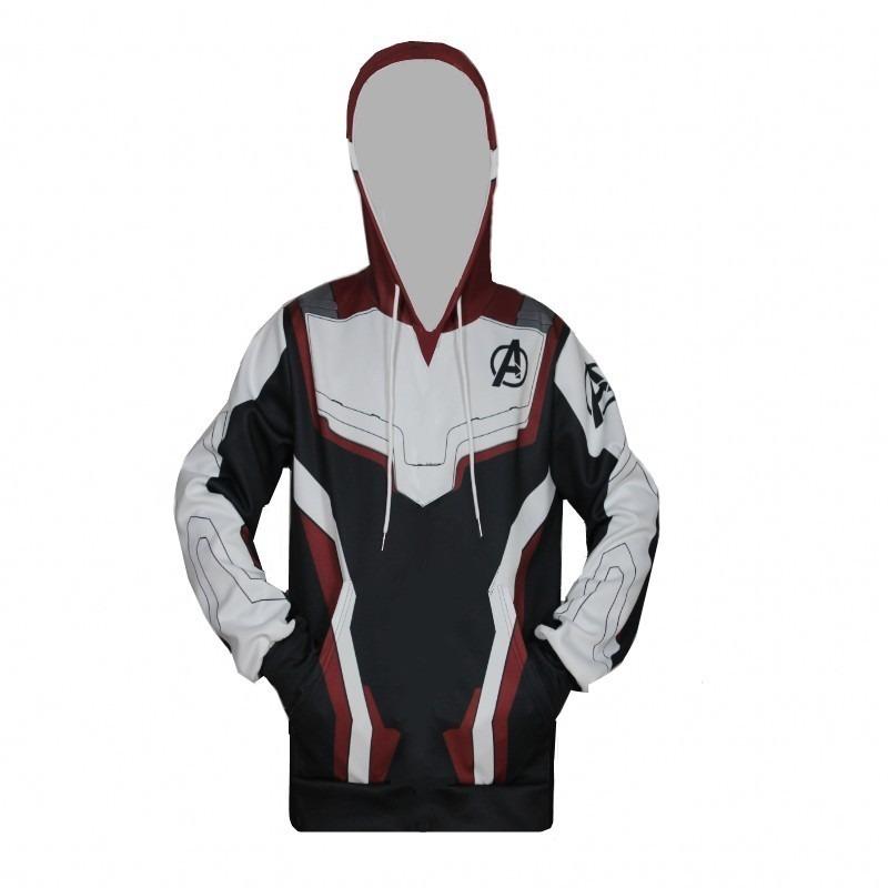 New Avengers, Quantum Battle Suit Concept Sweater, Zipper Hoodie