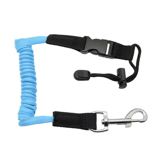 Страховка для весла каяка, прочная, выдвижная, спиральная, ремешок-шнурок, страховочный ремень, веревка от потери, для каякинга, лодочного спорта, каноэ, аксессуары для сапборда