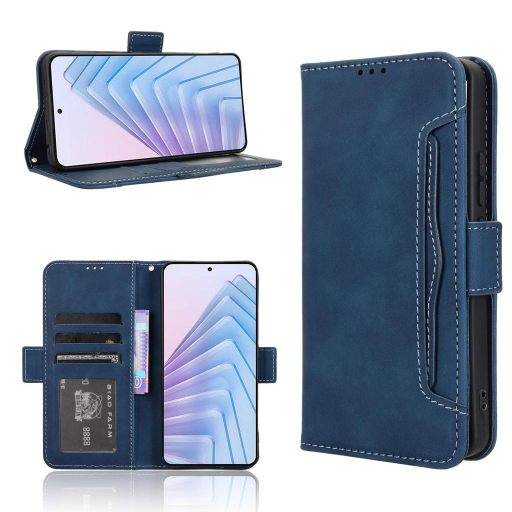 Флип-чехол для Xiaomi Redmi Note 14 4G кожаный чехол [Flip Vintage Leather] кошелек противоударный прочный ретро-чехол для телефона
