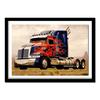 5D DIY Алмазная картина "Большой грузовик" Вышивка Полный круглый бриллиант Вышивка крестом Горный хрусталь Декор Подарок