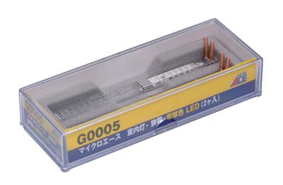 MicroAce N gauge интерьер узкий теплый белый 2 принадлежности для макета железной дороги свет, ширина, светодиод, штуки, G0005,