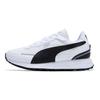 Puma Road Rider Ткань Синтетическая кожа Удобные Повседневные Низкие Кроссовки Унисекс Белый Черный 397432-05