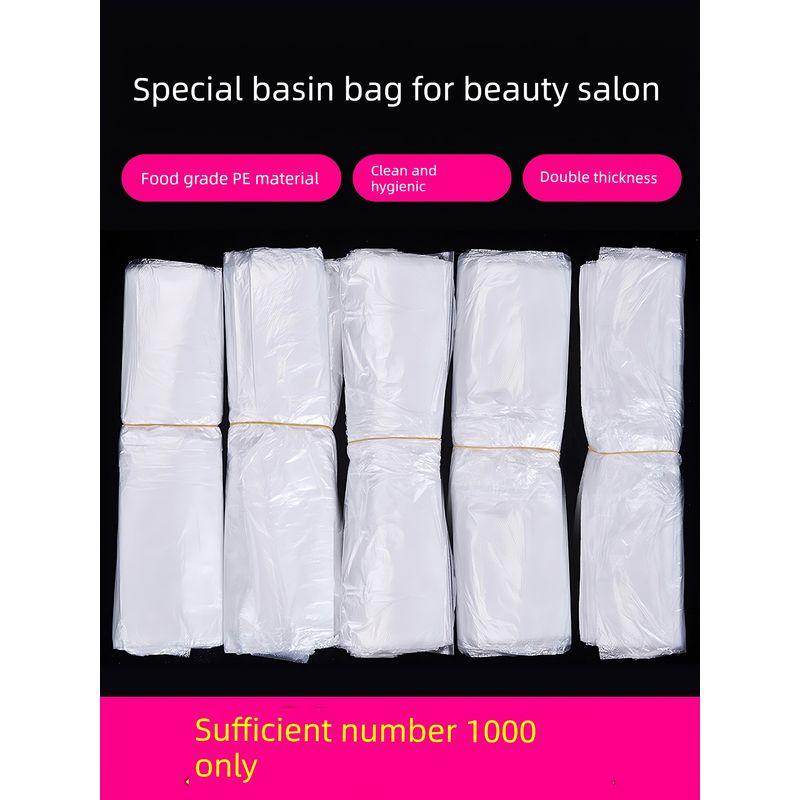 Disposable Thickened Plastic Bag Beauty Basin