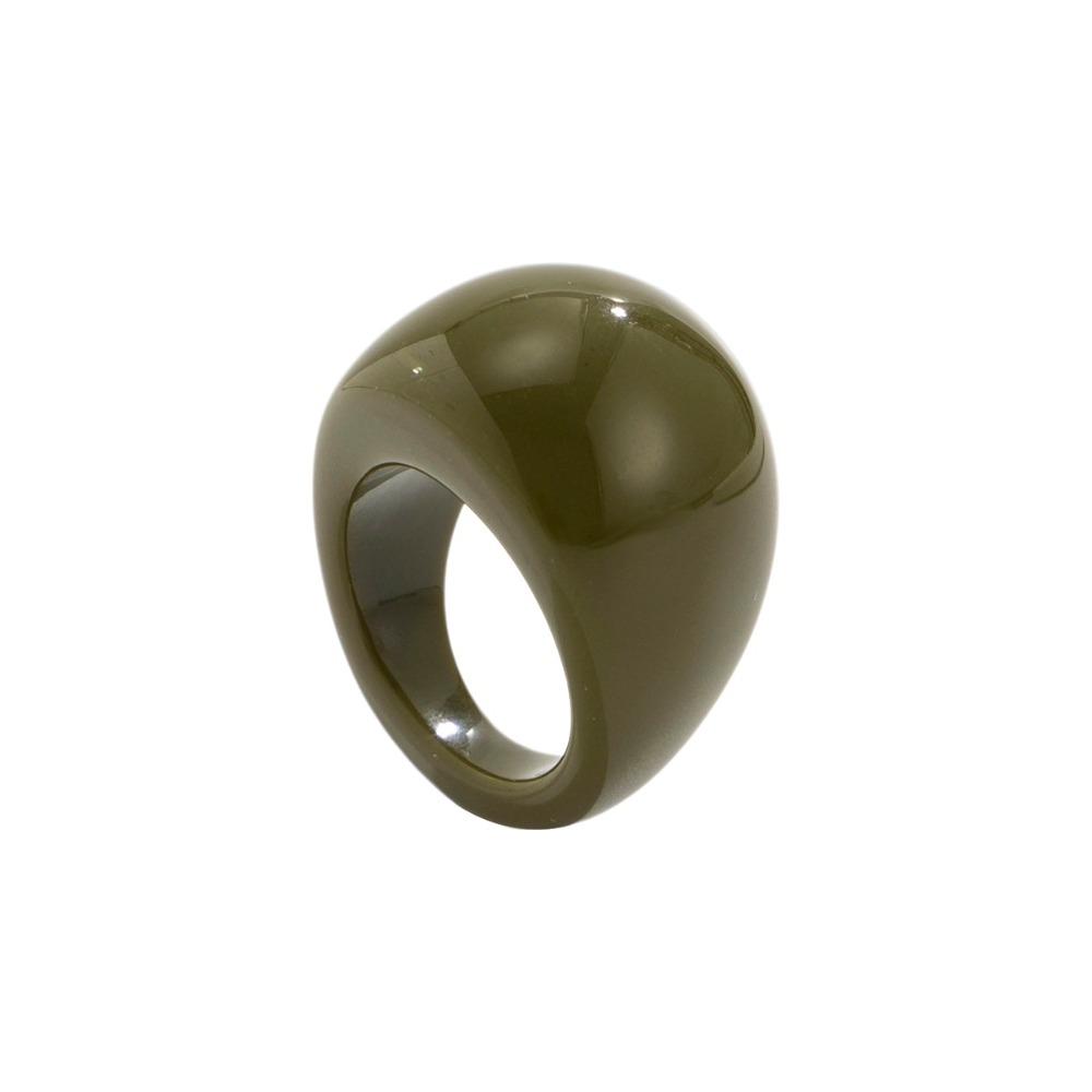 Dome Transparent Resin Ring Multicolour Irregular Ring Unique Acrylic Geometric Ring Jewelry