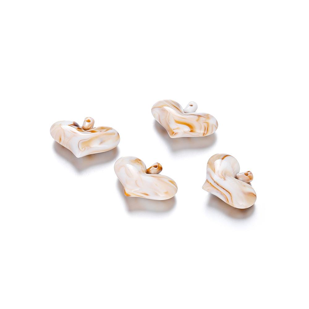 10 шт. Пластиковые акриловые ракушки в форме морской звезды, бусины-шармы для браслета, ожерелья, аксессуары для самостоятельного изготовления ювелирных изделий