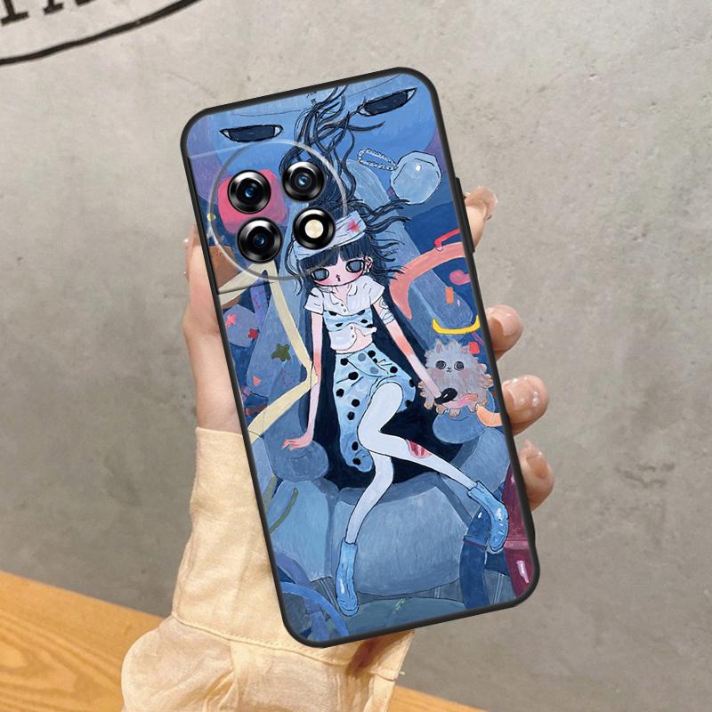 Мультяшный Эстетичный Чехол Aya Takano для OnePlus Nord 5 CE 2 3 4 Lite N20 N30 OnePlus 15 13 12 11 13T 10T 12R 13R 15R