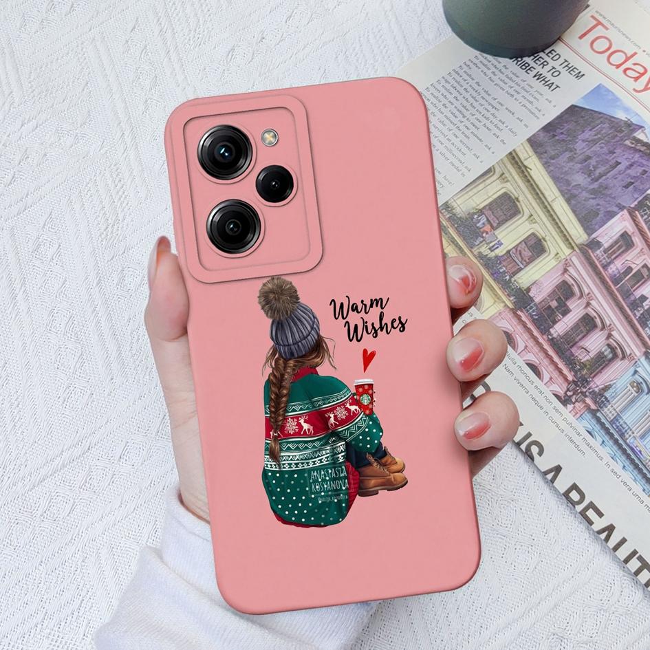 Чехол для телефона Xiaomi Poco C40 C55 M3 M4 Pro X3 X4 X5 Pro, мягкий жидкий силикон, матовый чехол с защитой от падения, защита камеры для мальчиков и девочек, бампер для Xiaomi Poco