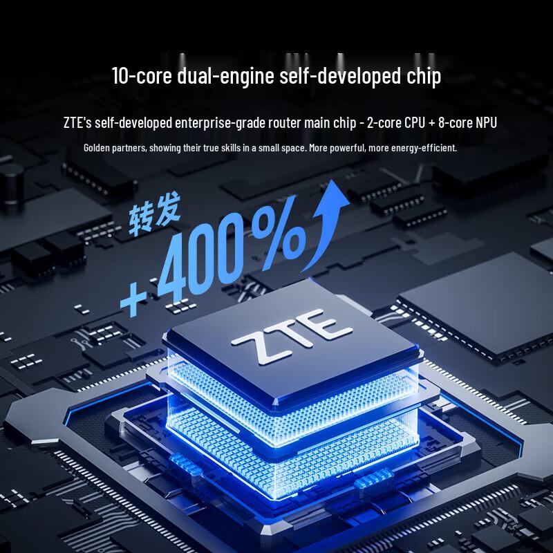 ZTE XunTian BE5100 Wi-Fi 7 Router (CN version)