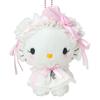 Держатель-маскот Sanrio Charmy Возраст 6 и 011291 (Белая оборка) Китти, Вверх,