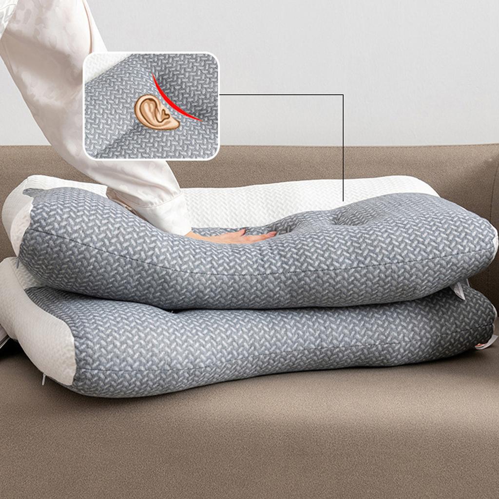 Суперэргономичная подушка, регулируемая эргономичная ортопедическая подушка для кровати, подходит для сна на боку, на спине, на животе во всех положениях для сна