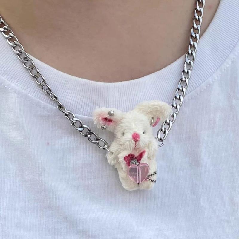 5pcs 4.5cm 6cm 5-color Soft Mini Joint Rabbit Pendant Plush Bunny For Keychain Bouquet Toy Doll DIY Ornaments Gifts
