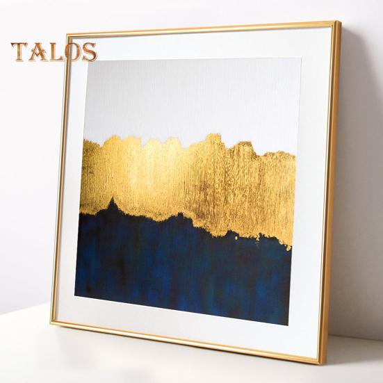 10/12-дюймовая настенная фоторамка из прозрачного оргстекла, держатель для фотографий из алюминиевого сплава, домашний офис, подвесная настольная декоративная металлическая рамка для показа фотографий