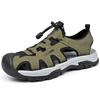 Модные быстросохнущие вейдинговые аквашузы с защитой пальцев от ударов, летние мужские сандалии, нескользящая повседневная обувь, уличная мужская пляжная обувь, римские кроссовки