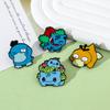 Enamel Brooch for Children, Cartoon, Psyduck, Bulbasaur, Anime Action Figures, Pikachu, Charizard Jewelry, Birthday Gift
