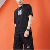 Li-Ning SS20 Paris Fashion Week Series Logo Print Casual Sports Short Sleeve T-Shirt Men Tops Black AHSQ563-3