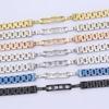 8mm/10mm Watch Accessories Steel Belt Women's Bracelet Stainless Steel Solid Steel Strap Folding Buckle Watch Chain Belt