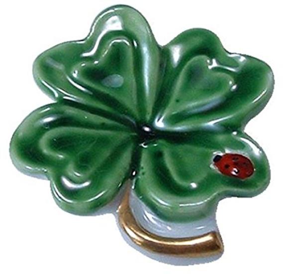 Set of 5 Chopstick Kosen hek326 Kyo-yaki Kiyomizu-yaki Rests, Clover,