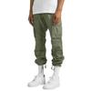 Men Cargo Pants Drawstring Waist Casual Trousers Multi-Pocket Loose Joggers Athletic Trousers for Daily Wear Exercise Street