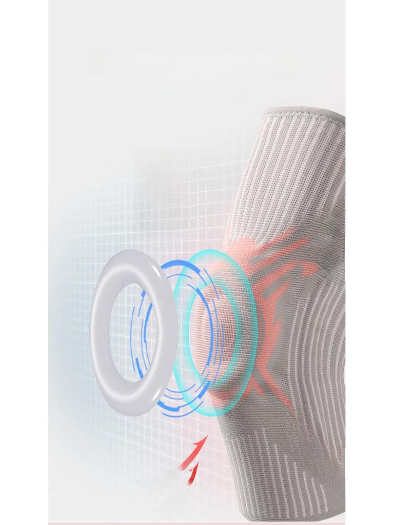 Мужские силиконовые наколенники - спортивная защита для бега, фитнеса, баскетбола, прыжков; Теплая компрессия с поддержкой надколенника.