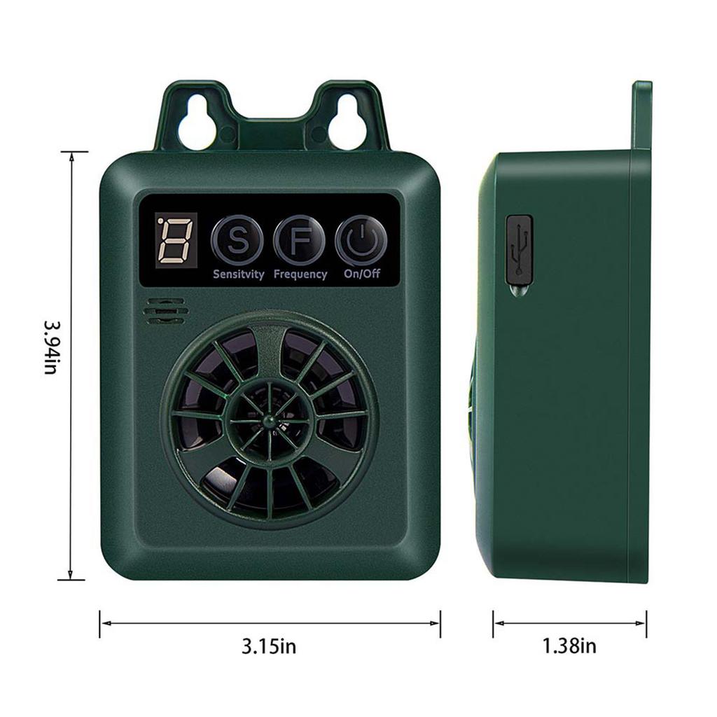 Модернизированное устройство против лая Мини-устройство контроля лая с 4 эффективными регулируемыми чувствительностью и