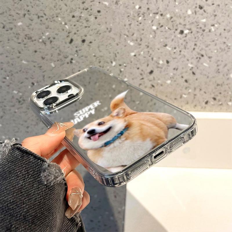 Mobile Phone Cases for iPhone 11 13 XR 15 Pro Max 12 14 Pro Max Case iPhone 16 XS Max Mirror Protective Case Mirror Exquisite Cartoon Waterproof