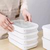 2 шт. Контейнер для хранения продуктов и овощей Коробка для упаковки мяса и фруктов Герметичный кухонный контейнер для хранения Ланч-боксы Коробка для нарезки овощей