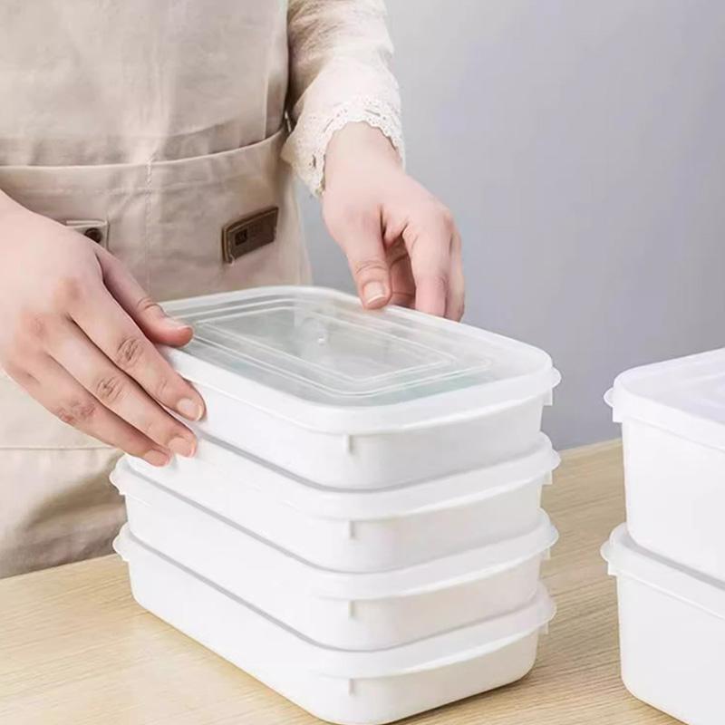 2 шт. Контейнер для хранения продуктов и овощей Коробка для упаковки мяса и фруктов Герметичный кухонный контейнер для хранения Ланч-боксы Коробка для нарезки овощей