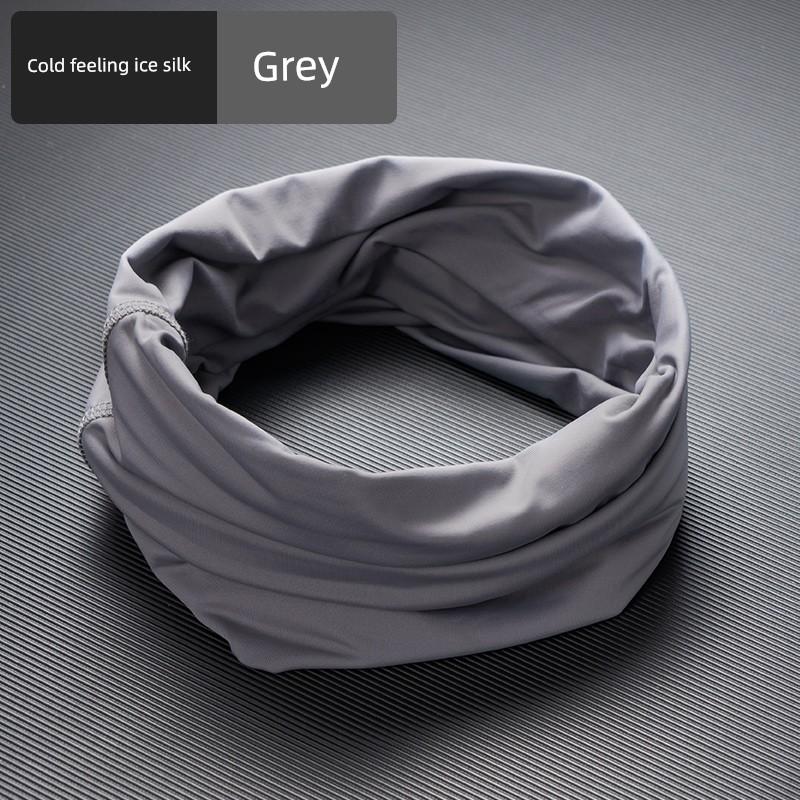 Summer Ice Silk Sun Protection Mask for Men and Women, Cycling Headscarf, Uv Face Scarf, Neck Scarf, Cycling Equipment, Neck Cover