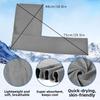 Hooded Cooling Hoodie Towel Lightweight Cooling Neck Wrap  for Sports Outdoor