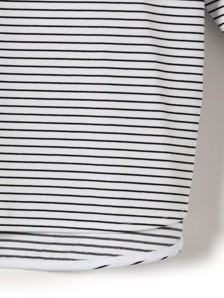 SHIPS Топ с длинным рукавом в рубчик, размер единый, женский, полосатый/однотонный, 312050299, Белый,