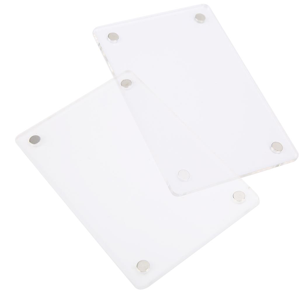 3-дюймовая магнитная акриловая прозрачная фоторамка на холодильник наклейка для Instax Mini