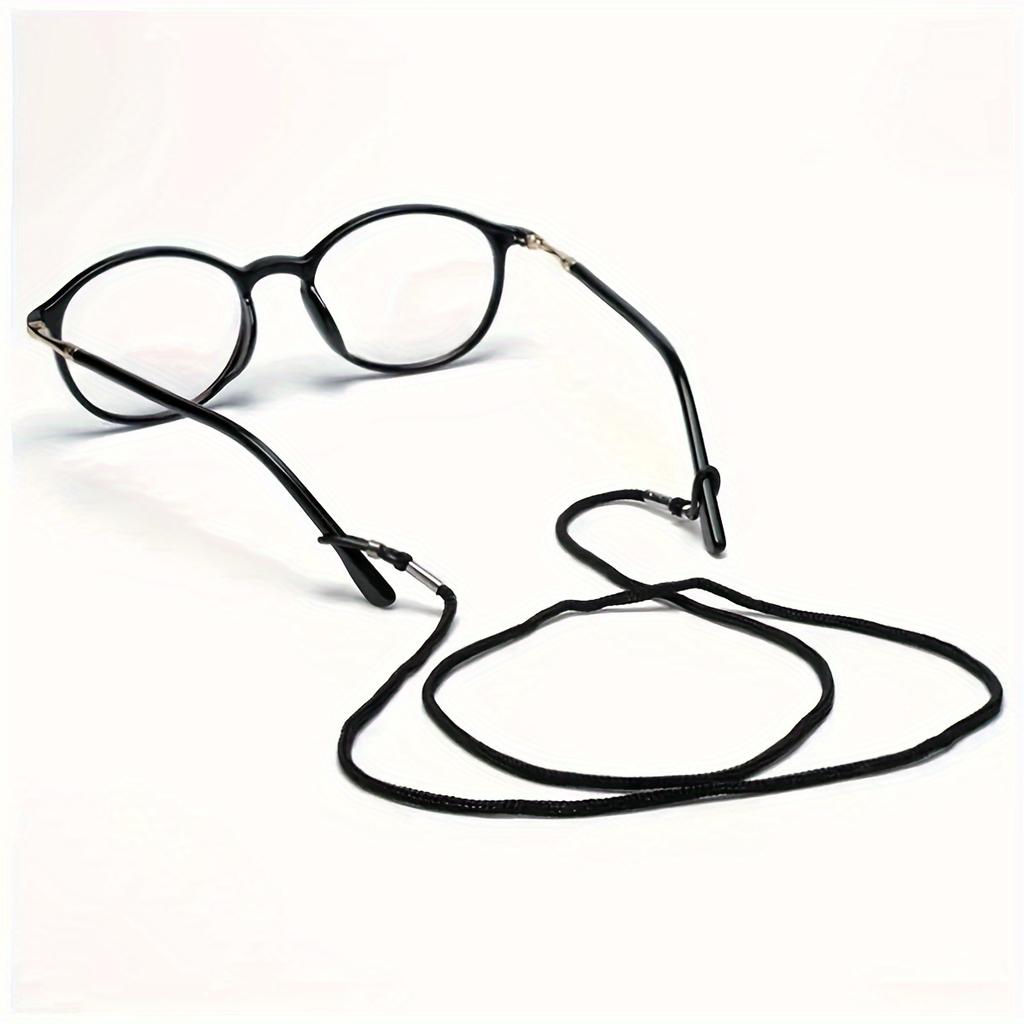 12 шт. Однотонный держатель для ремешка очков, Нескользящий ремешок для очков, Эластичная цепочка для очков, держатель-шнурок для женщин и мужчин