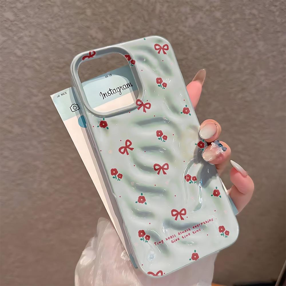 Чехол для телефона с бабочкой и цветами для iPhone 17 Pro Max 17 16 Pro 15 14 13 12 11 14 Plus Air Ударопрочный силиконовый мягкий чехол