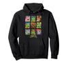 Teenage Mutant Ninja Turtles Group Grid Distressed Hoodie