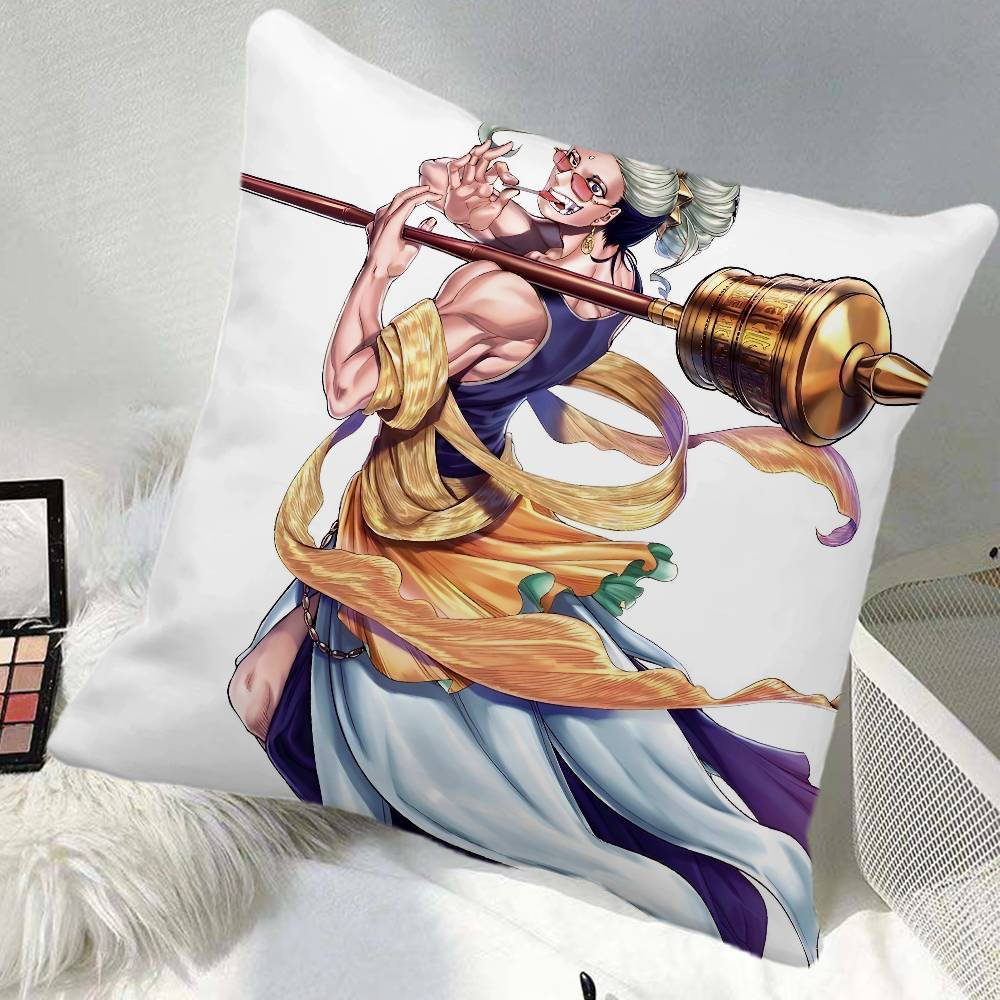 Anime Record Of Ragnarok Buddha Pillow Case Square Pillow Bedroom Sofa Leisure Comfort Cushion Car Home Decoration