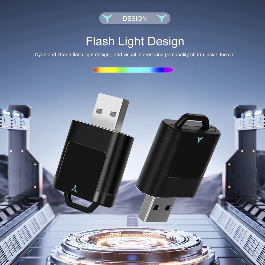 2 in 1 Wireless Apple Carplay Android Auto Adapter USB Car Dongle Connect Box