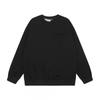 Oversized Letter Print Hooded Sweatshirt Men Warm Fleece Lined Loose Fit Casual Streetwear