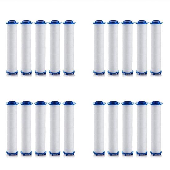 10/20Pcs Water Shower Head Filter Regular Replacement Refreshing Shower Filter Core for Drivse Turbo Sprayer for Iondrops Sprayer